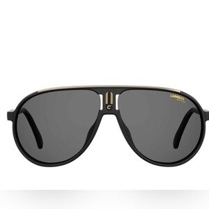 Carrera Black and Gold Frame Sunglasses Champion/N.